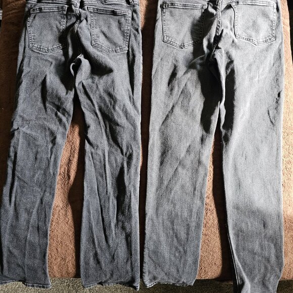 Old Navy Boys Jeans Size 14 Lot of 4 – 3 Straight, 1 Tapered Denim Bundle - Picture 6 of 6